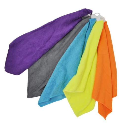 NESPOLI PANNI IN MICROFIBRA 40X30 CM COLORI ASSORTITI CONF 5 Pz.